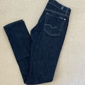 7 for all mankind denim skinnies